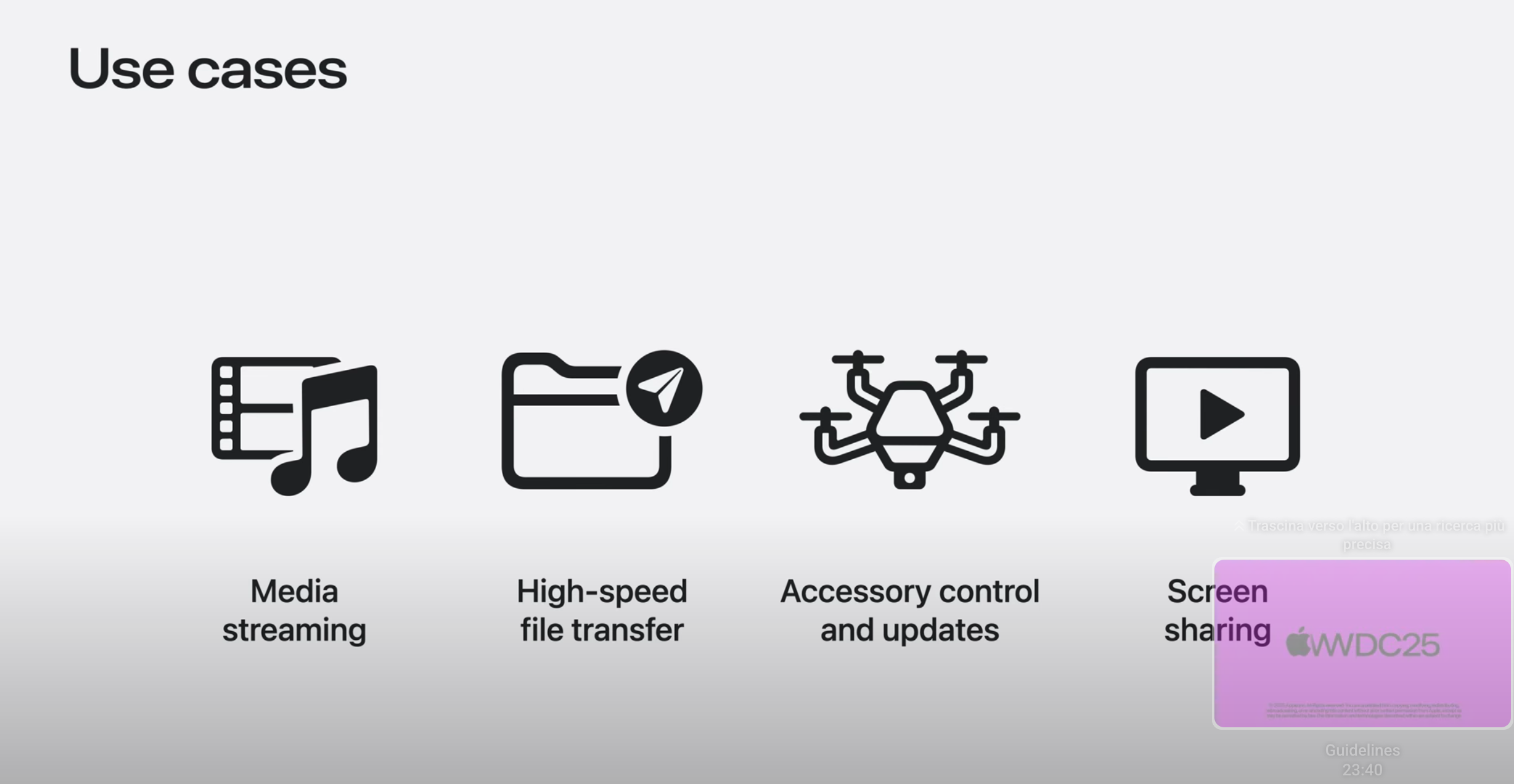 Protocollo Wi-Fi Aware | Apple presenta al WWDC 2025 il SDK per device Apple